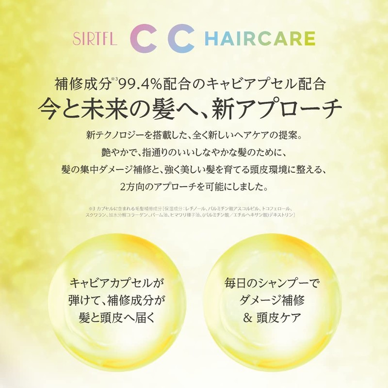 SIRTFL C.C. Moist Shampoo & Treatment, 1 Day Pouch, 10