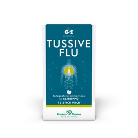 Prodeco Pharma GSE TUSSIVE 12 Stick Pack - Integratore Alimentare in Forma di Sciroppo a Base di Estratto di Semi di Pompelmo, Verbasco, Enula campana, Capelvenere ed Elicriso.