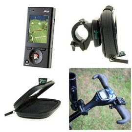 BuyBits Golf Cart/Trolley Mount & Waterproof Case for the Callaway uPro Golf GPS System (sku 8647)