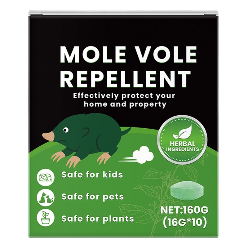 Mole Control for Lawn | Camping Vole Away,Natural Safe Mole