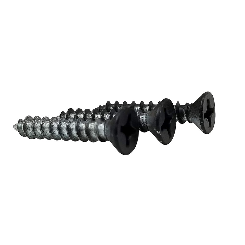 Hinge Outlet Black Commercial Hinge Screws 12 X 1-1/4 Inches