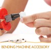 Tofficu 6Pcs Superior Nylon Dies for Ring Bender, Nylon Dies