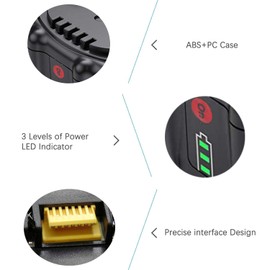 CYDZ® Replace Makita 18V Battery BL1850B, for Makita 18 Volt Battries,Compatible Makita Cordless Tools Blower and Jigsaw,18V 5.0Ah,18-Months Warranty
