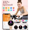 LIGE Reloj Inteligente Mujer con Llamadas Bluetooth Llamadas, 1.19" AMOLED