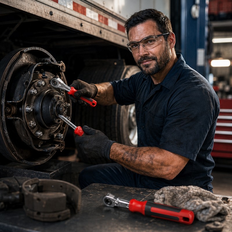 5/16-Inch Slack Adjuster Tool Set for Air Brake Service –