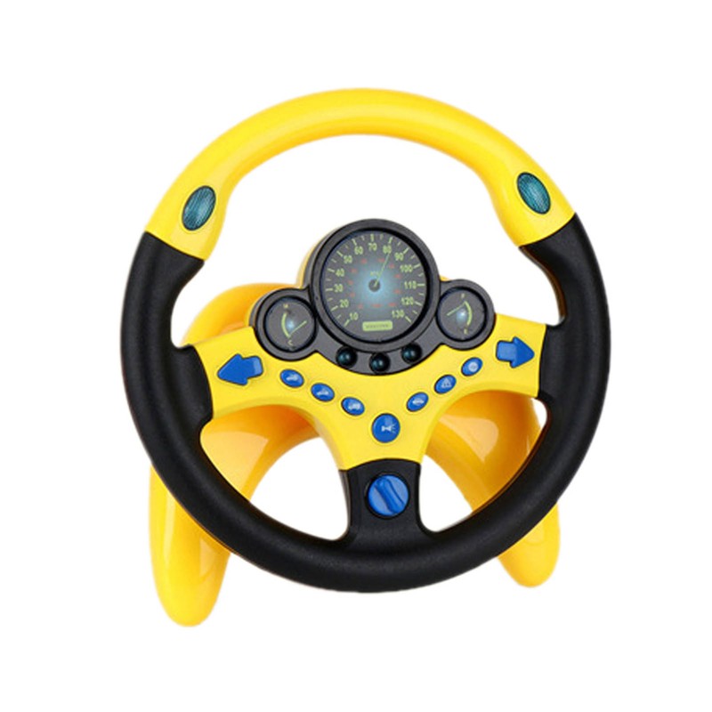 Children Steering Wheel Toy Simulation Driving Car Education Toy 360