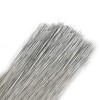 200 Stems Silver Rose Galvanised Stub Wire Florist - 7"