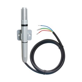 Tzone RS485 Temperature Sensor Modbus RTU Temperature and Humidity Transmitter,Industrial Temp Sensor Analog Humidity Monitor -40℃ to 125℃ High Accuracy for Heating and Cooling System,Farm,Greenhouse