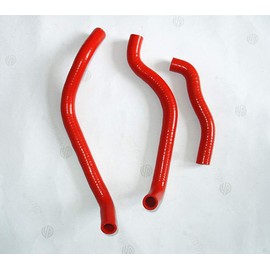 silicone radiator hose for Honda TRX250R TRX250 TRX 250 R 1986 1987 1988 1989 (Red)