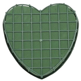 Floral Heart Flower Foam Foam Blocks Heart Shape Green Florist Sponge Floral Bricks Flower Mud for Wedding Floral Arranging Wet Floral Foam Supplies Flower Foam