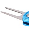 BiKING! Golfer Green Fork, Stainless Steel Golfer Fork Metal Folding