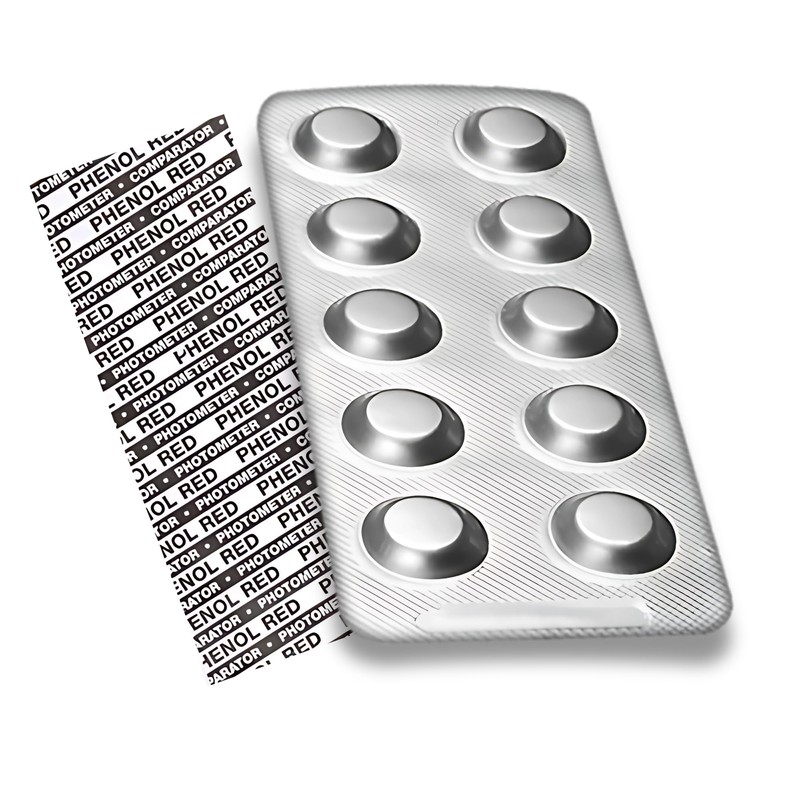 500 x Premium Photometer Phenol Red Test Tablets for Determining