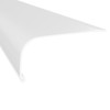 KastLite Curved Under Cabinet Light Cover Replacement | White Ribbed