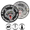 " sooo much" Smiley Sew-On / Iron-On Biker Patch for