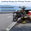 LIEKUMM 67" Motorcycle Ramp 1-Pack, 500 lbs Loading Ramp for