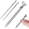 TIKIDESIGN TKP1 Mini Titanium EDC Pen Bolt Action Pen Keychain