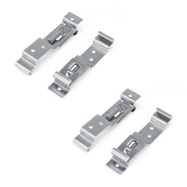 Trailer Number Plate Clips, SRJQXH 4 Pcs Trailer Hitch License Plate Frame, Number Plate Holder for Trailer, Fits License Plate Height 10.5-11.5cm