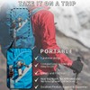 Simple Walking 3D Pedometer, Portable Carabiner Step Counter, Steps Tracker
