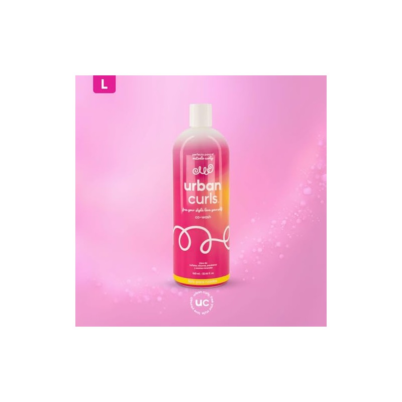 URBAN CURLS Co-Wash 960 ml – Limpieza Suave para Cabello