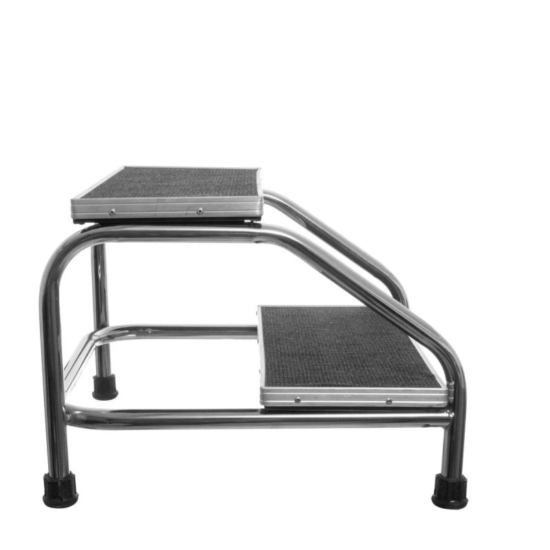 MMG Escalerilla Acero Cromado 2 Peldaños - Mmg