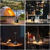 SAKRINGT Cordless Table Lamps Rechargeable,6000mAh Portable Battery Operated LED Table