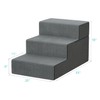 YENING Large Dog Stairs for High Beds - Extra Wide