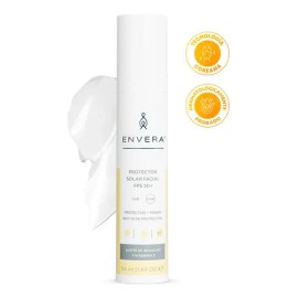 Protector Solar Facial Envera con Primer SPF 50 y Acabado Mate, 50 mL                                                                                 