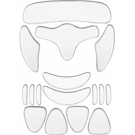 16 PIEZAS Parches de silicona reutilizables para arrugas faciales para frente, ojos, boca y labio superior - Suavizan la