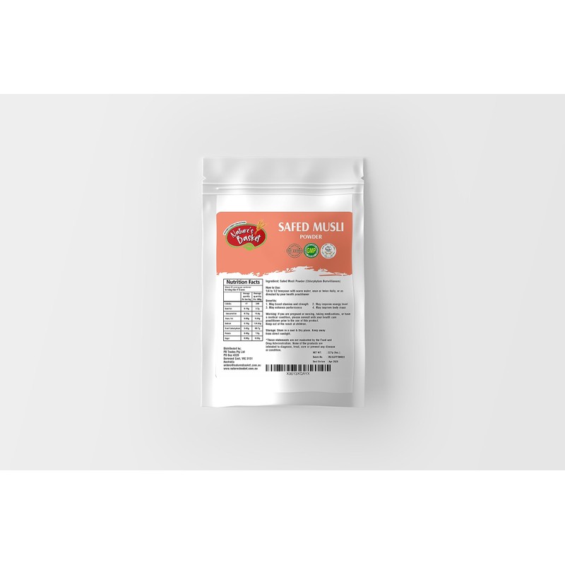 Nature's Basket Safed Musli Powder - 227 Grams