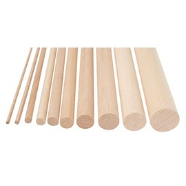 JOWE Beech Rod, 1 m Diameter 12 mm