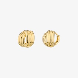 Gold&Deer 14K Goldfield Knit Twisted One-Touch Earrings Yellow Gold / 골드앤디어 14K 골드필드 니트 꼬임 원터치 귀걸이 옐로우골드