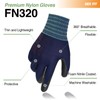 DEX FIT Premium Nylon Nitrile Work Gloves FN320, 3D-Comfort Stretchy