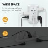 11-IN-1 USB Wall Charger Surge Protector with Night Light 7