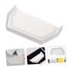 KONTONTY Gutter Parts Accessories Gutter End Caps Downspout End Cover