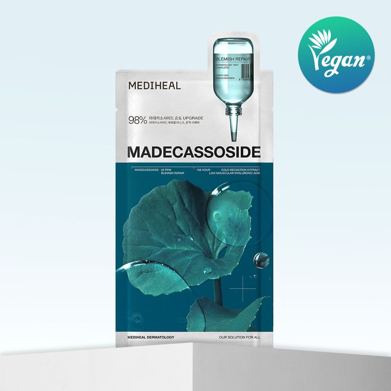 MEDIHEAL Essential Mask Sheet 1ea (7 types) - Madecassoside Essential