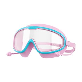 [Brotevity] Swimming Goggles, Swimming Pool, Children, Swimming Goggles, Large Frame Swimming Goggles for Kids, Outdoor Sports, HD Anti-Fog, Wide Field of View, Multi Color Selection, Comfort Fit Kids