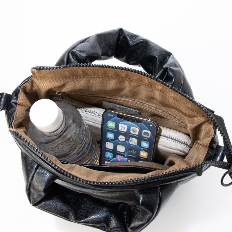 Kashkash 01-00-81980 Puffer Mini Tote Bag with Pouch, PI