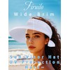 Firuilo Sun Visor Hat UV Protection Wide Brim Hats Summer