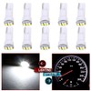 cciyu 10 Pack White T5 73 Wedge 3-3014SMD Instrument Gauge