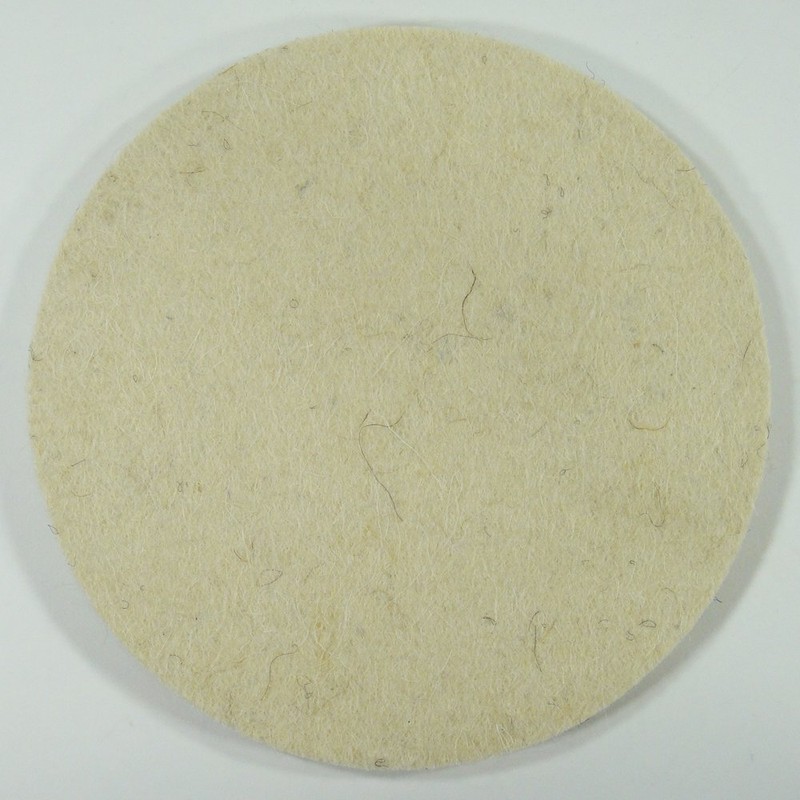 Polishing pad felt disc 180 mm for sanding discs with