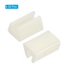 PATIKIL Kitchen Sink Rack Feet 30pcs 6mm Inner Diameter Plastic