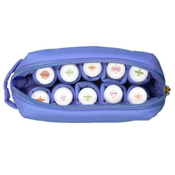 Living Libations Mini Puffer Dopp Bag, Primrose Pink 5ml