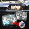 CHUSYYRAY Pair 7X6" 5x7 LED Headlights For Chevy Express 1500
