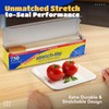 Stretch Tite Plastic Wrap For Food With Slide Cutter 750