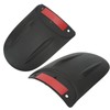 Motorcycle Front Mudguard Extension, ABS Front Extender Mudguard Guard Replacement