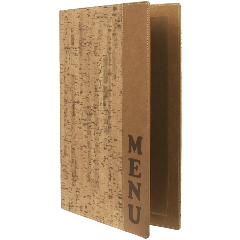 Securit Design Range A4 Menu Holder with 1 Insert Cork