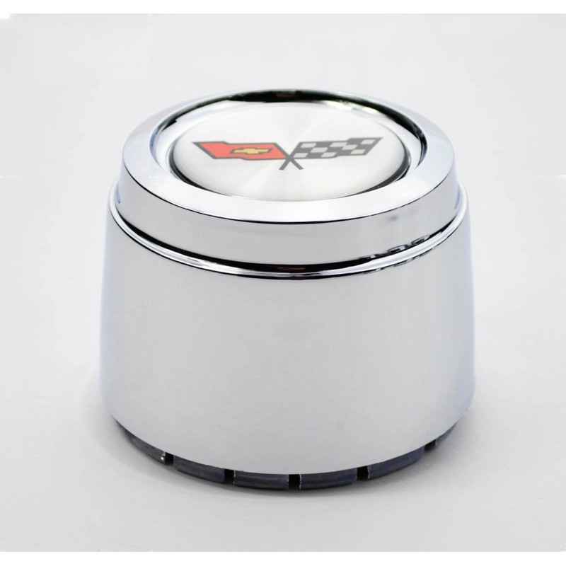 Set of 4 C4 Aluminum Wheel Hub Center Caps Pace