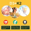 SCOLA Vitamin D3 K2 5000 IU D3 & 200mcg K2