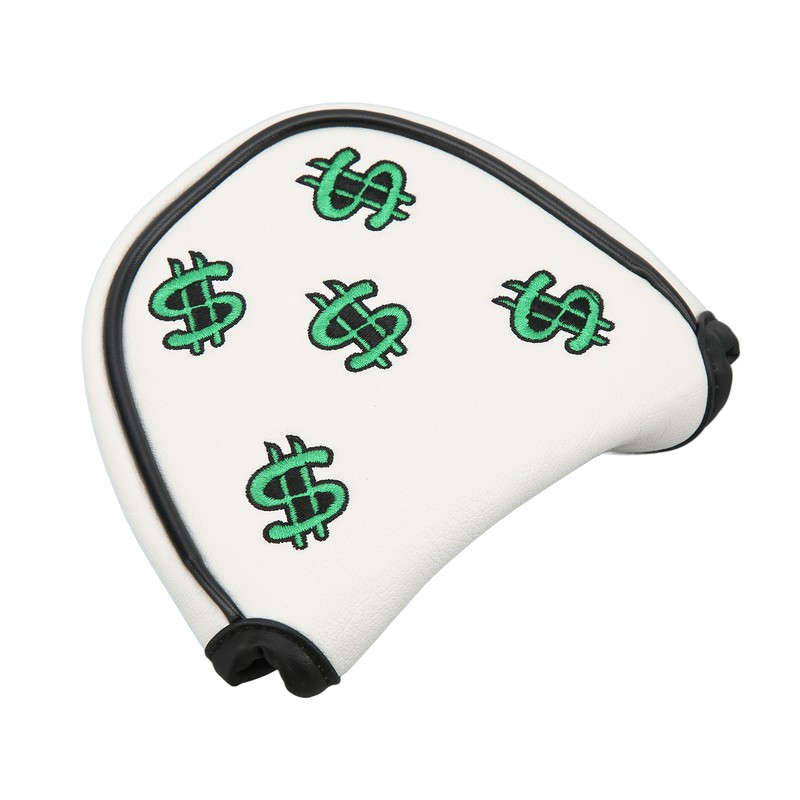 Golf Putter Head Covers PU Leather Waterproof Sunscreen Putter Headcover