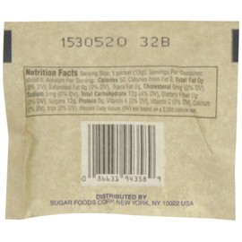 N'Joy Brown Sugar Topping for Oatmeal | (Pack of 125) | Single Serve Portion | Bulk Size